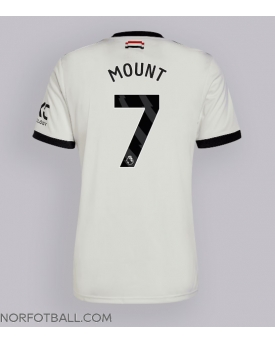 Billige Fotballdrakt Manchester United Mason Mount #7 Replika Tredjedrakt 2024-25 Kortermet